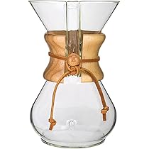 未使用品ケメックスのコーヒーメーカー( 8 カップ)と専用フィルター(100枚) Amazon | [ ケメックス ] CHEMEX コーヒーメーカー マシンメイド